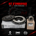 Kit Embrayage Renault COMPLET 24R + Butée 19R